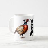 Fasan Kaffeetasse (Vorderseite Links)