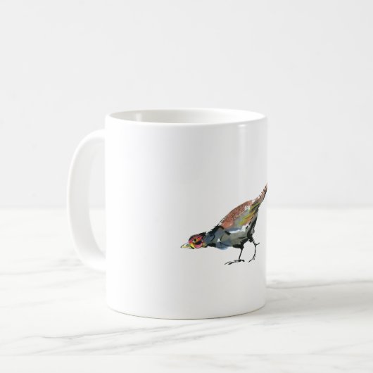 Fasan Kaffeetasse (Vorderseite Links)