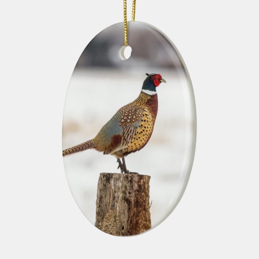 Fasan Keramik Ornament (Links)