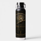 Fasan, Königliche Jagd Trinkflasche (Rückseite)