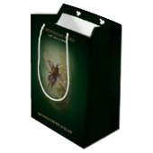 Fasan, Königsjagd Mittlere Geschenktüte (Rückseite Schrägansicht)