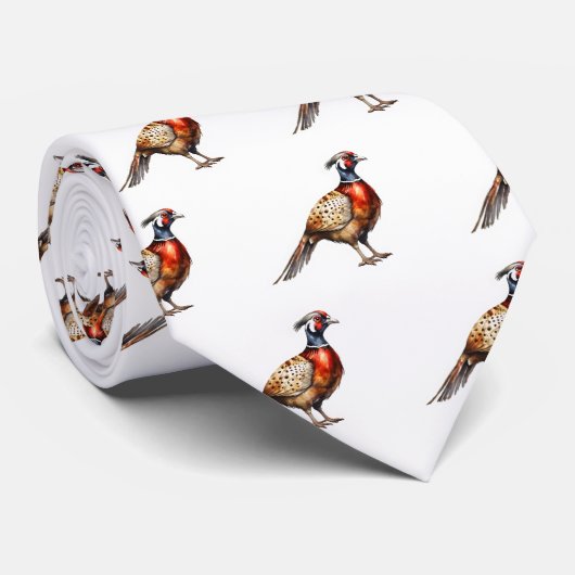 Fasan Krawatte (Gerollt)