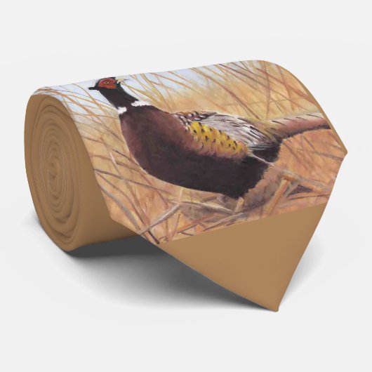 Fasan-Kunst-Hals-Krawatte Krawatte (Gerollt)