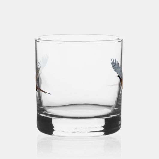 Fasan, Kunst Whiskyglas (Rechts)