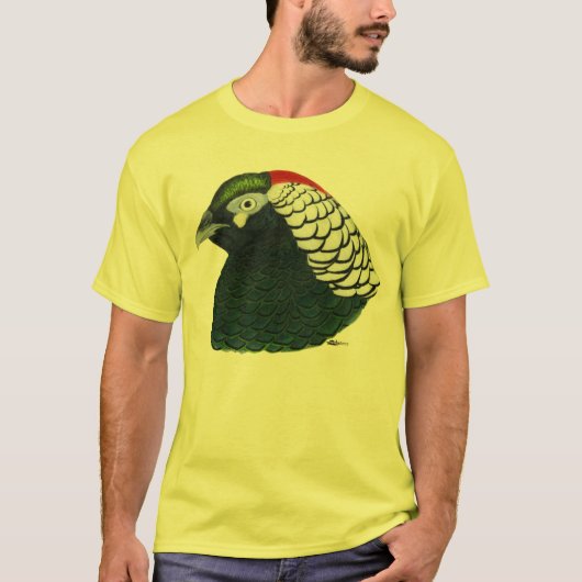 Fasan: Lady Amherst Rooster T-Shirt (Vorderseite)