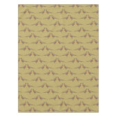 Fasan-Muster Tischdecke (Vorderseite)