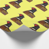 Fasan: Ringneck Geschenkpapier (Ecke)