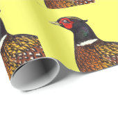 Fasan: Ringneck Geschenkpapier (Rolleneckpunkt)