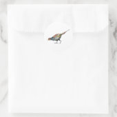 Fasan Runder Aufkleber (Tasche)