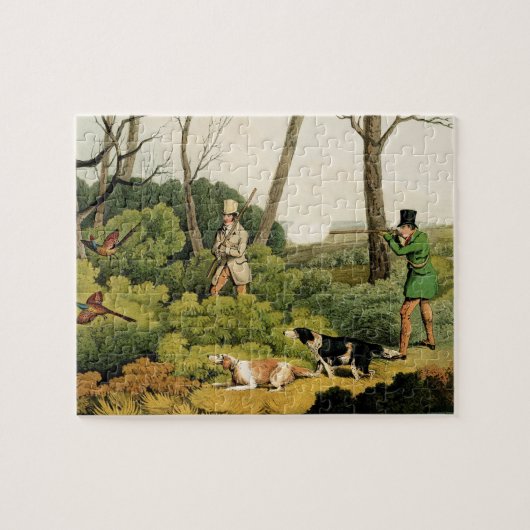 "Fasan-Schießen", Kneipe. durch Thomas McLean, Puzzle (Horizontal)