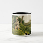 "Fasan-Schießen", Kneipe. durch Thomas McLean, Zweifarbige Tasse (Mittel)