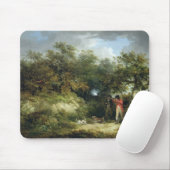 Fasan-Schießen (Öl auf Leinwand) 3 Mousepad (Mit Mouse)