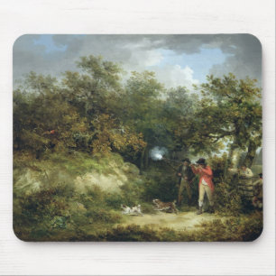 Fasan-Schießen (Öl auf Leinwand) 3 Mousepad