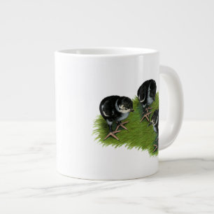 Fasan schwarze Küken Jumbo-Tasse