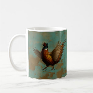 Fasan stolziert Design Kaffeetasse