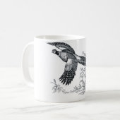 Fasan-Tasse Kaffeetasse (Vorderseite Links)