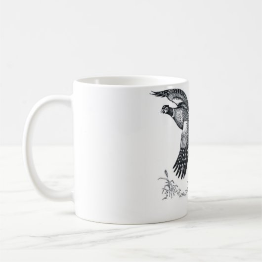 Fasan-Tasse Kaffeetasse (Links)