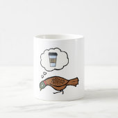 Fasan träumt von Kaffee Kaffeetasse (Mittel)