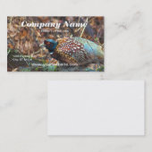 Fasan-Visitenkarte Visitenkarte (Vorne/Hinten)