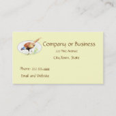 Fasan, Vogel, Natur, Umwelt, Visitenkarte (Vorderseite)