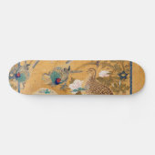 Fasan-Vogel-Rebhuhn-TierblumenSkateboard Skateboard (Horizontal)