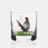 Fasan whiskyglas (Vorderseite)