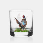 Fasan whiskyglas (Rückseite)