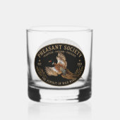 Fasan whiskyglas (Rückseite)
