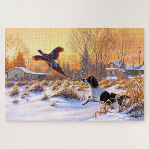 Fasan zum Abflug ermutigt Puzzle