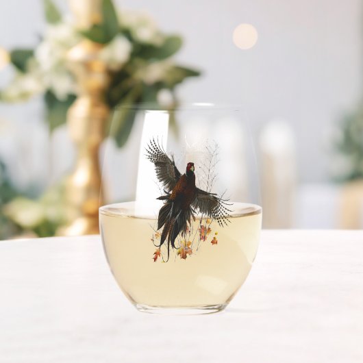 Fasane für immer weinglas ohne stiel (Insitu (Hochzeit))