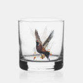 Fasane für immer whiskyglas (Vorderseite)