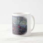 Fasane im Waldland Kaffeetasse (VorderseiteRechts)