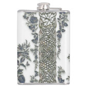 Fasane in Blume Flachmann (Rückseite)