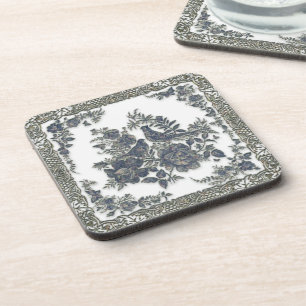 Fasane in Blume Getränkeuntersetzer