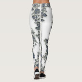Fasane in Blume Leggings (Rückseite)
