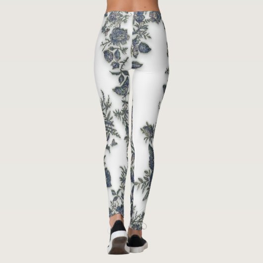 Fasane in Blume Leggings (Rückseite)