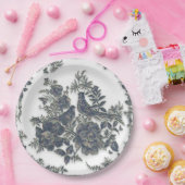 Fasane in Blume Pappteller (Party)