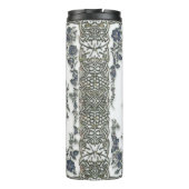 Fasane in Blume Thermosbecher (Rückseite)