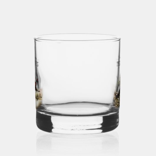 Fasane, königliche Jagd Whiskyglas (Links)