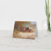 Fasane von Archibald Thorburn Karte (Vorderseite)
