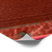 Fasanenfedern in der Bibel Poster (Ecke)