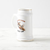 Fasanenjagd Bierglas (Vorderseite Links)