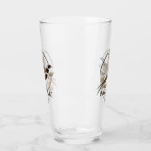 Fasanenjagd-Logo Glas (Links)