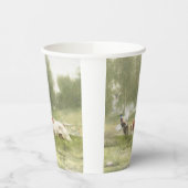 Fasanenjagd mit Pointer Pappbecher (Links)