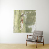 Fasanenjagd mit Pointer Wandteppich (Beispiel (Horizontal))