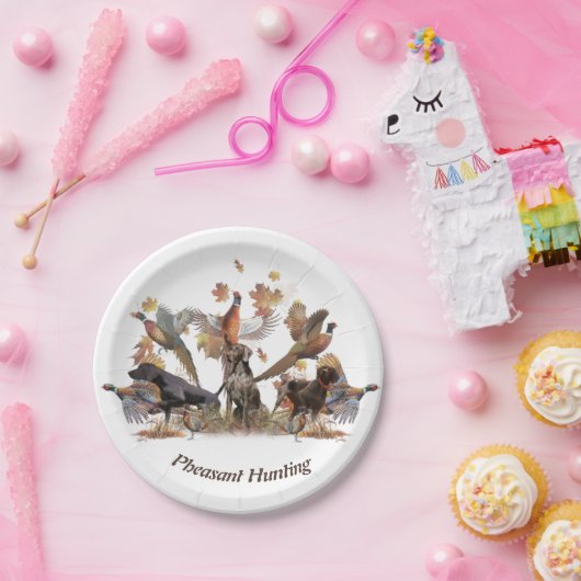 Fasanenjagd Pappteller (Party)