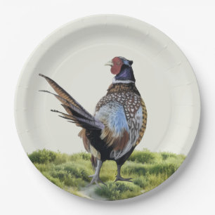 Fasanenjagd Pappteller