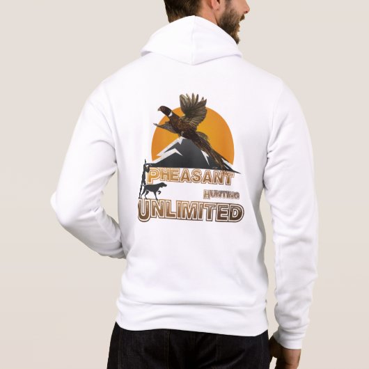 Fasanenjagd unbegrenzt hoodie (Rückseite)