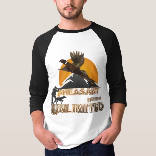 Fasanenjagd unbegrenzt T-Shirt (Vorderseite)