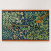 Fasanenvogel in einem Baum (von William Morris) Puzzle (Horizontal)